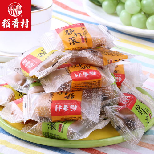 稻香村驢打滾500g小吃特產(chǎn)零食糕點(diǎn)心美食品零食麻薯麻糬北京發(fā)貨